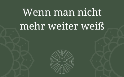 Blog 3 Bild zum Blog-Artikel mit dem Titel Wenn man nicht mehr weiter weiß – Warum wir manchmal Hilfe von außen brauchen
